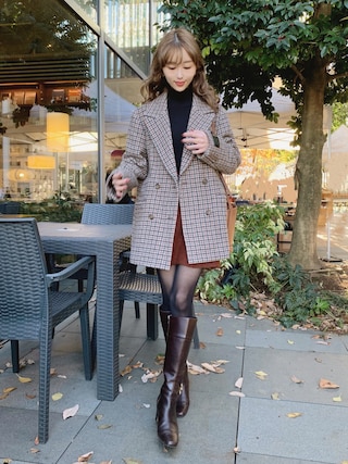 アメリヴィンテージ　CHECK ECO WOOL BIG JACKET 1673308402_320.jpg