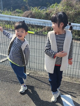 「Otonato（オトナト）のアイテム」を使った、ranrenさん（キッズ・110cm）の冬コーディネート