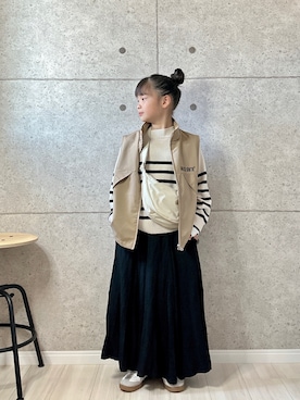 「GENERATOR（ジェネレーター）のアイテム（トップス）」を使った、sora   さん（キッズ・122cm）の春コーディネート