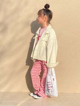 「OPEN EDITIONS（オープンエディションズ）のアイテム」を使った、sora   さん（キッズ・121cm）の春コーディネート