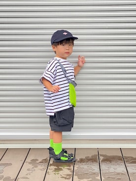 sora   さん（キッズ・90cm）の夏コーディネート