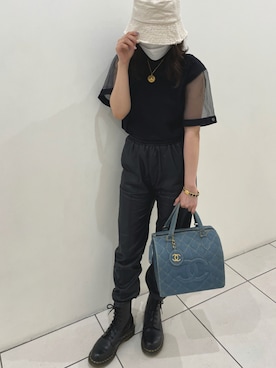 「Luftrobe（ルフトローブ）のアイテム」を使った、ayaさん（レディース・158cm）の夏コーディネート