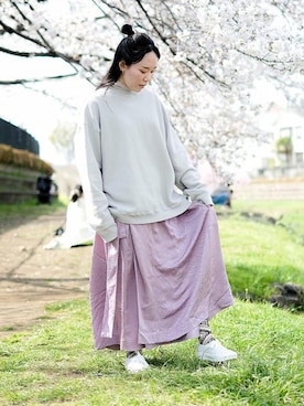 小泉優奈さん（レディース・158cm）の夏コーディネート