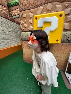 「STUSSY（ステューシー）のアイテム」を使った、リさん（レディース・153cm）の夏コーディネート