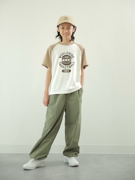 「GU（ジーユー）のアイテム」を使った、Hayatoさん（キッズ・150cm）の夏コーディネート