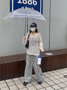 「JOEGUSH（ジョーガッシュ）のアイテム」を使った、ayanoさん（レディース・163cm）の秋コーディネート