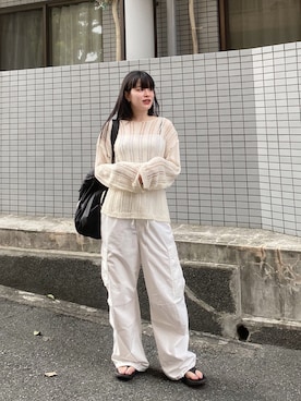 「ARC'TERYX（アークテリクス）のアイテム」を使った、ayanoさん（骨格ストレート・レディース・163cm）の夏コーディネート