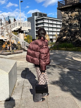 「COVERNAT」｜ayanoさん（レディース・163cm）の冬コーディネート
