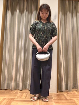 「デニムライク」｜reinaさん（レディース・154cm）の春コーディネート