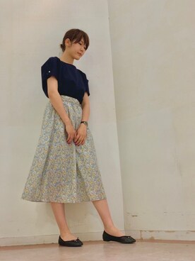 「Te chichi TERRASSE」｜Mayuさん（レディース・168cm）の夏コーディネート