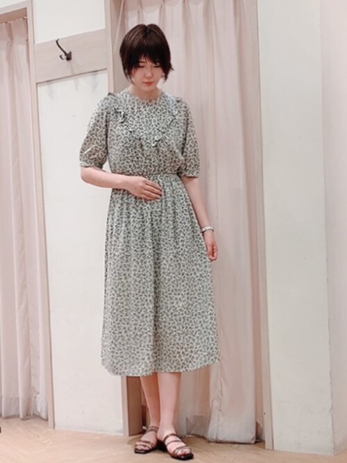 Mayu Te Chichi Lugnoncure ゆめタウン高松 Te Chichi Terrasseのワンピースを使ったコーディネート Wear