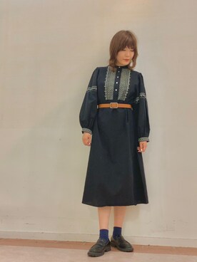 「エスニック」｜「アイテム（その他）」を使った、Mayuさん（レディース・168cm）の春コーディネート