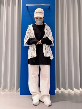 YU-KA OZAWAさん（レディース・153cm）の春コーディネート