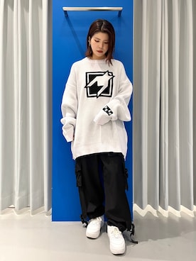 YU-KA OZAWAさん（レディース・153cm）の秋コーディネート