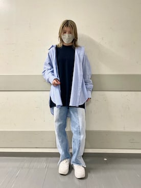 YU-KA OZAWAさん（レディース・153cm）の春コーディネート