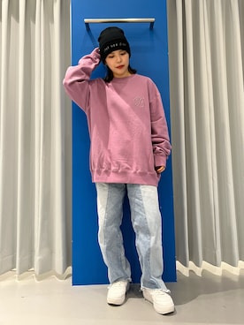 YU-KA OZAWAさん（レディース・153cm）の冬コーディネート