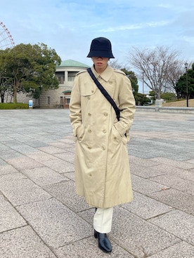 「WARP（ワープ）のアイテム」を使った、kazukiさん（メンズ・160cm）の冬コーディネート