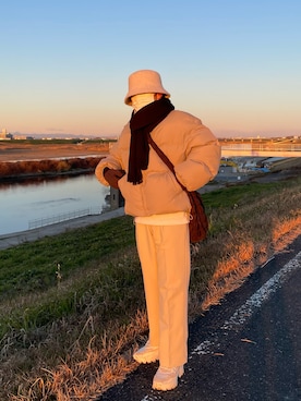 「estaa（エスタ）のアイテム」を使った、kazukiさん（メンズ・160cm）の冬コーディネート