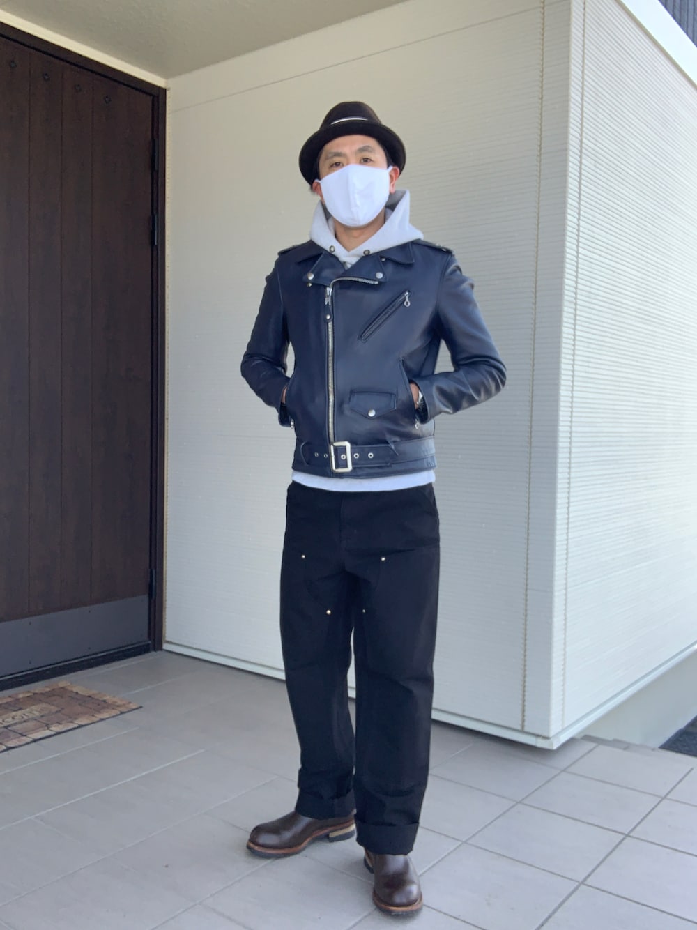 ユッキ｜schottのライダースジャケットを使ったコーディネート - WEAR