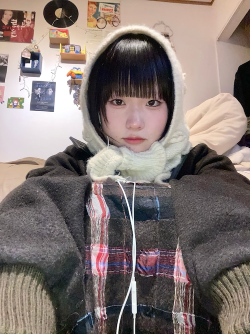 merry jenny（メリージェニー）の「おはなニットバラクラバ