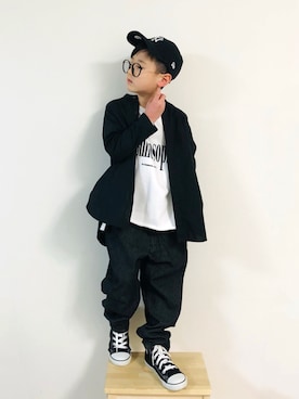 syun★さん（キッズ・120cm）の春コーディネート