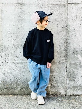 syun★さん（キッズ・131cm）の冬コーディネート