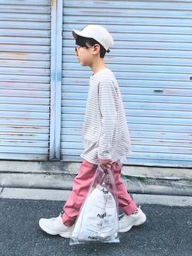 syun★さん（キッズ・120cm）の春コーディネート