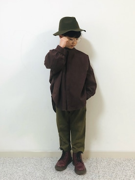 syun★さん（キッズ・120cm）の冬コーディネート