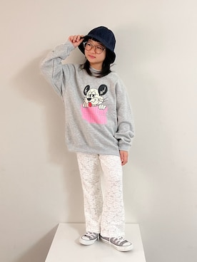 「アイテム（シューズ）」を使った、syun★さん（キッズ・146cm）の秋コーディネート