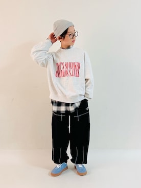 syun★さん（キッズ・146cm）の秋コーディネート