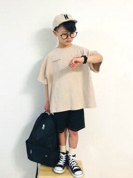 「カラー×コーデ」｜syun★さん（キッズ・126cm）の春コーディネート