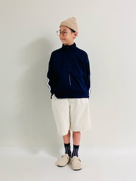 「GU」｜「アイテム（ジャケット/アウター）」を使った、syun★さん（キッズ・146cm）の夏コーディネート