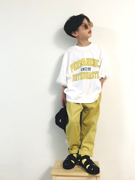 「カラー×コーデ」｜syun★さん（キッズ・126cm）の春コーディネート