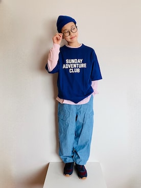 syun★さん（キッズ・146cm）の春コーディネート