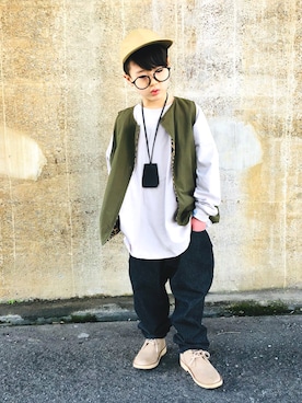 syun★さん（キッズ・120cm）の春コーディネート