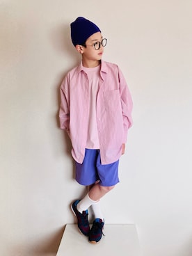 「LOWRYS FARM（ローリーズファーム）のアイテム」を使った、syun★さん（キッズ・146cm）の春コーディネート