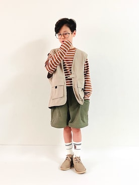 syun★さん（キッズ・135cm）の秋コーディネート