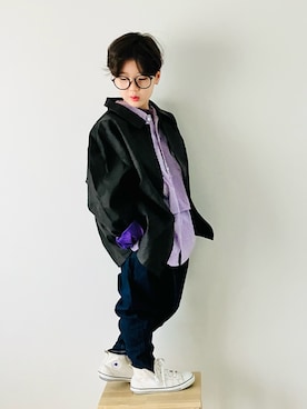 syun★さん（キッズ・130cm）の冬コーディネート
