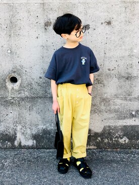 「カラー×コーデ」｜syun★さん（キッズ・126cm）の春コーディネート