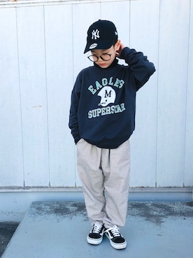 syun★さん（キッズ・120cm）の春コーディネート