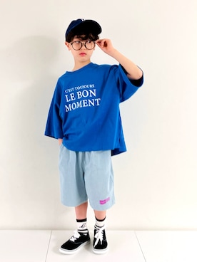 syun★さん（キッズ・135cm）の夏コーディネート