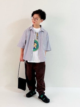 syun★さん（キッズ・135cm）の夏コーディネート