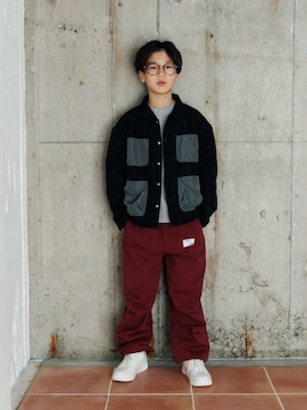 「アイテム（その他アウター）」を使った、syun★さん（キッズ・146cm）の秋コーディネート