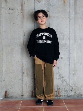 「アイテム（パンツ）」を使った、syun★さん（キッズ・146cm）の秋コーディネート