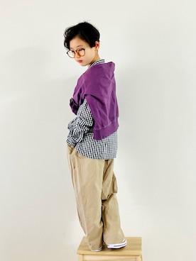 syun★さん（キッズ・131cm）の春コーディネート