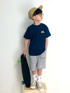 syun★さん（キッズ・126cm）の夏コーディネート