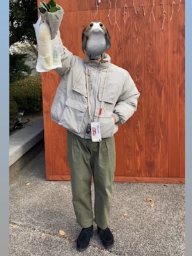 「UNIQLO（ユニクロ）の50色ソックス（消臭機能付き）（ソックス/靴下）」を使った、遅咲きの服好きさん（メンズ・168cm）の冬コーディネート