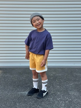 utaさん（キッズ・110cm）の夏コーディネート