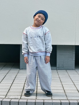 「Piet（ピエット）のアイテム」を使った、utaさん（キッズ・120cm）の秋コーディネート