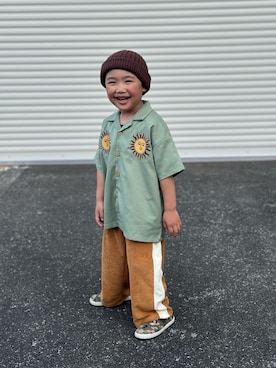 utaさん（キッズ・110cm）の春コーディネート